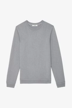 Zadig & Voltaire Stony Sweatshirt Iron 11 Zadig & Voltaire Stony Sweatshirt Iron -Trendy Threads Deals JMSS00232 IRON 1