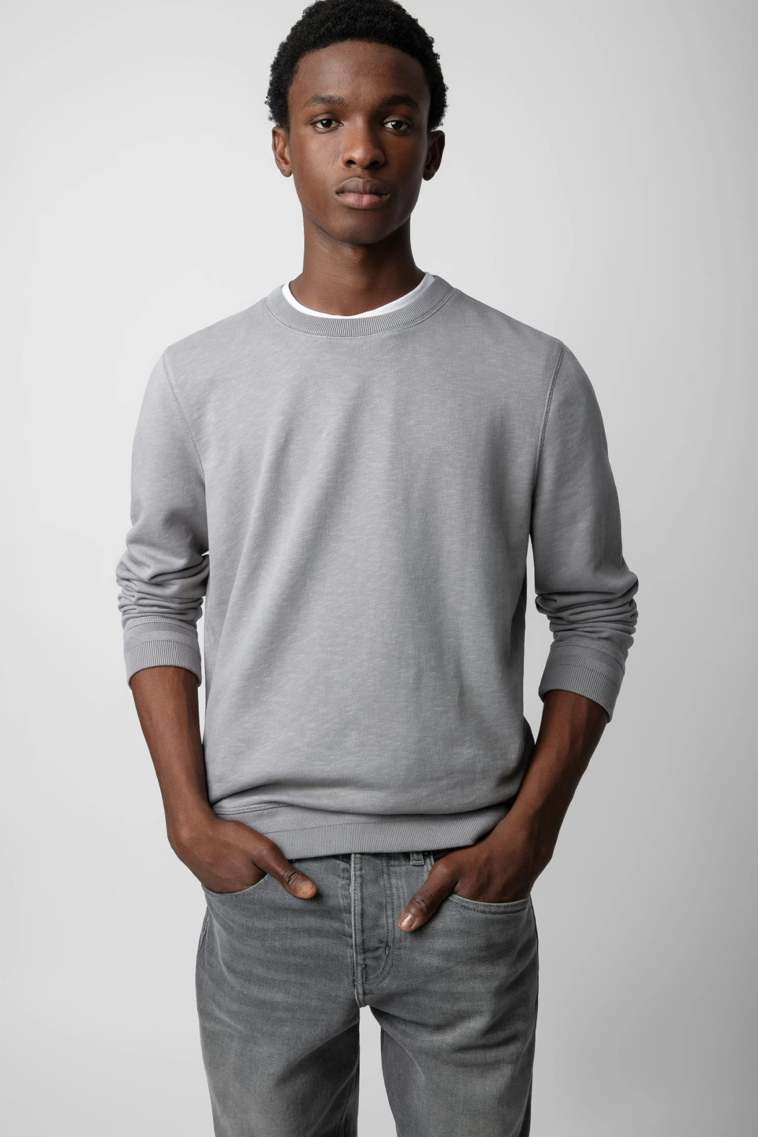 Zadig & Voltaire Stony Sweatshirt Iron 3 Zadig & Voltaire Stony Sweatshirt Iron