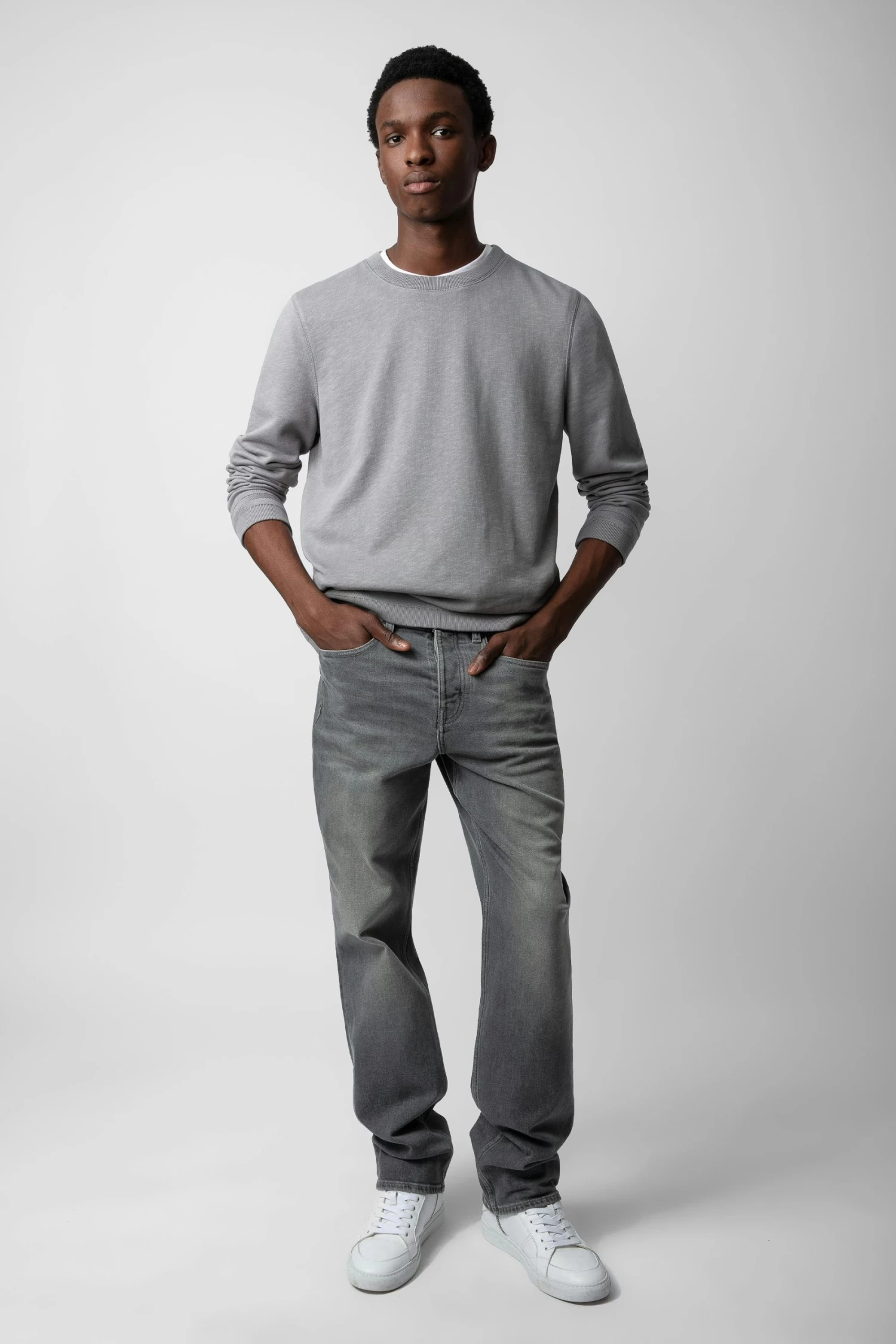 Zadig & Voltaire Stony Sweatshirt Iron 4 Zadig & Voltaire Stony Sweatshirt Iron - Image 2