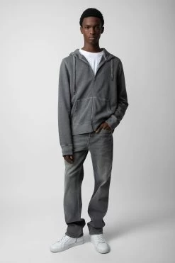 Zadig & Voltaire Alex Skull Sweatshirt Anthracite