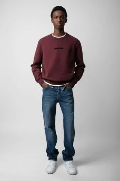 Zadig & Voltaire Simba Sweatshirt Cherry Red