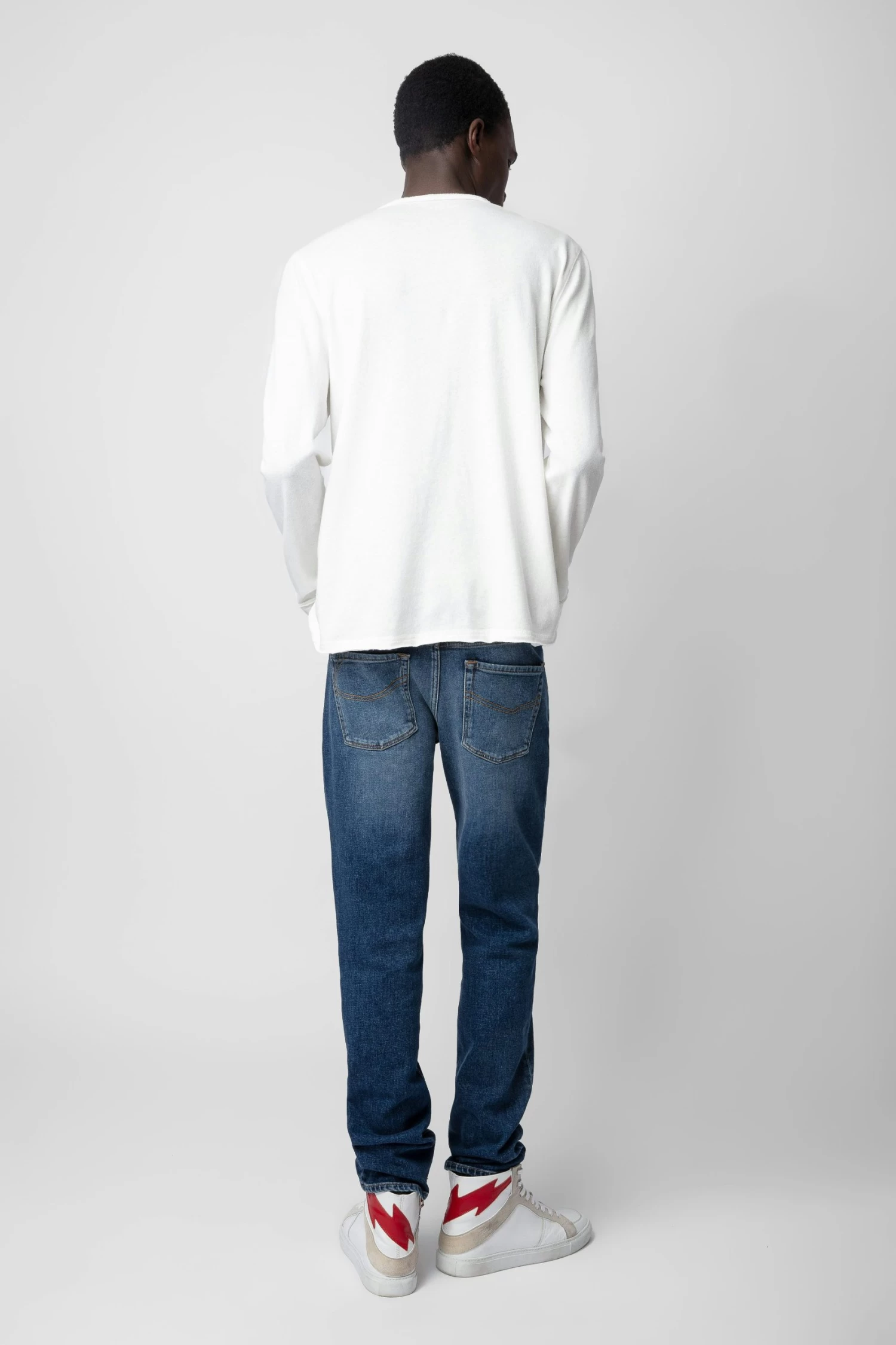 Zadig & Voltaire Monastir Henley T-shirt Judo 6 Zadig & Voltaire Monastir Henley T-shirt Judo - Image 4