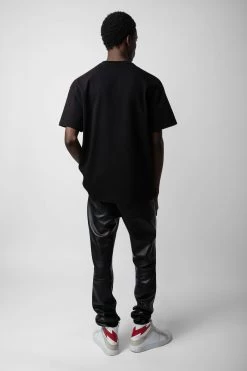 Zadig & Voltaire Teddy Skull T-shirt Black -Trendy Threads Deals JMTS00630 NOIR 5