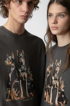 Zadig & Voltaire Jimmy T-shirt Elephant -Trendy Threads Deals JMTS00631 ELEPHANT 13