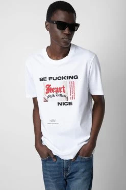 Zadig & Voltaire Ted Photoprint T-shirt White