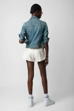 Zadig & Voltaire Smiley Shorts Petale 11 Zadig & Voltaire Smiley Shorts Petale -Trendy Threads Deals JWBS00008 PETALE 5