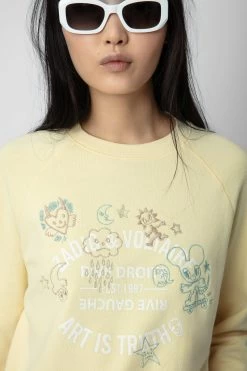 Zadig & Voltaire Upper Insignia Sweatshirt Shea -Trendy Threads Deals JWSS00568 SHEA 4