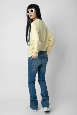 Zadig & Voltaire Upper Insignia Sweatshirt Shea -Trendy Threads Deals JWSS00568 SHEA 6 1