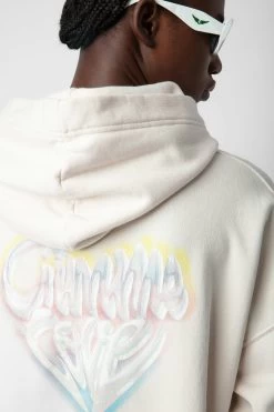 Zadig & Voltaire Mia Gimme Love Sweatshirt Petale -Trendy Threads Deals JWSS00572 PETALE 6