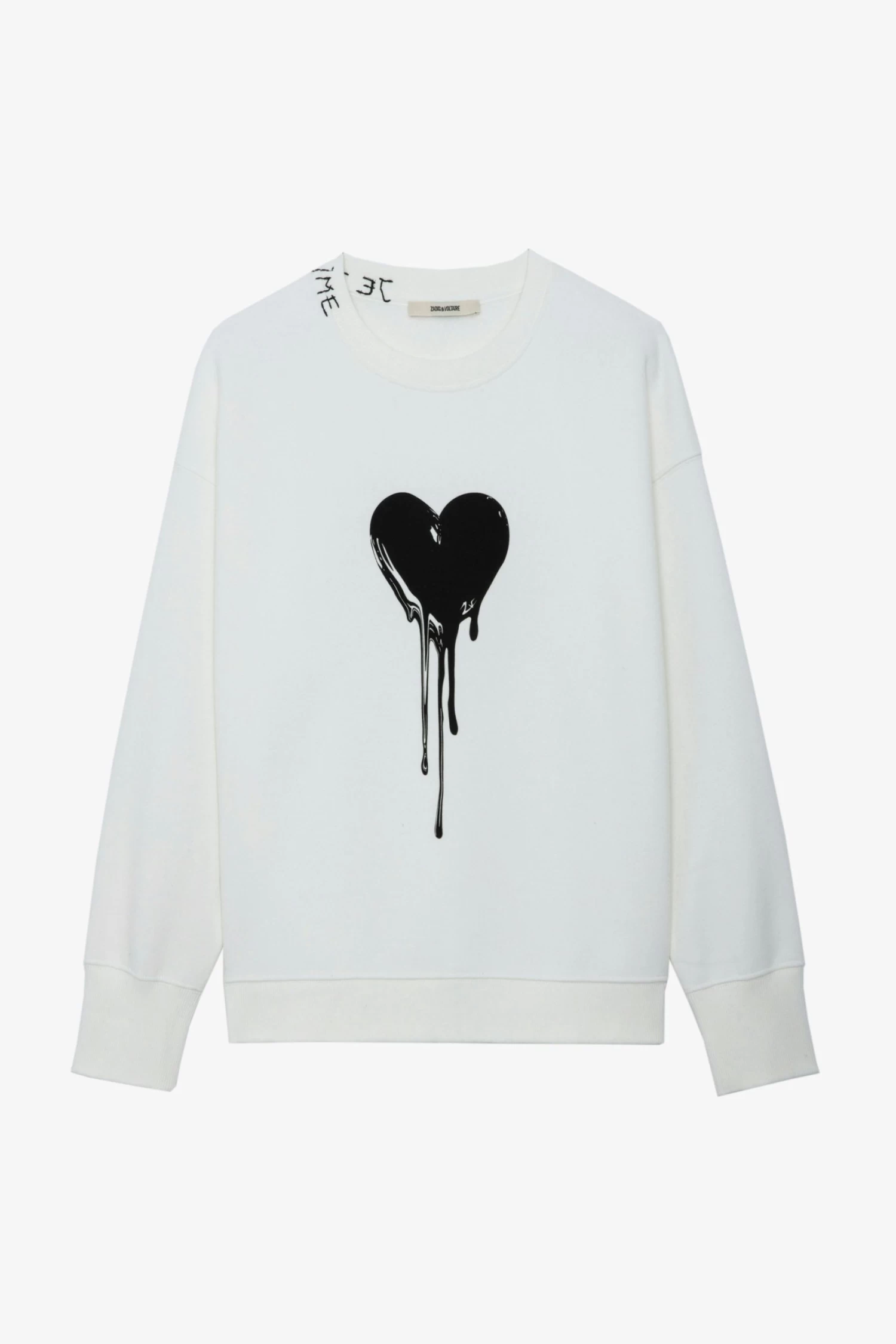 Zadig & Voltaire Oscar Heart Sweatshirt Judo 8 Zadig & Voltaire Oscar Heart Sweatshirt Judo - Image 6