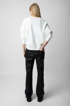 Zadig & Voltaire Oscar Heart Sweatshirt Judo 12 Zadig & Voltaire Oscar Heart Sweatshirt Judo -Trendy Threads Deals JWSS00576 JUDO 5