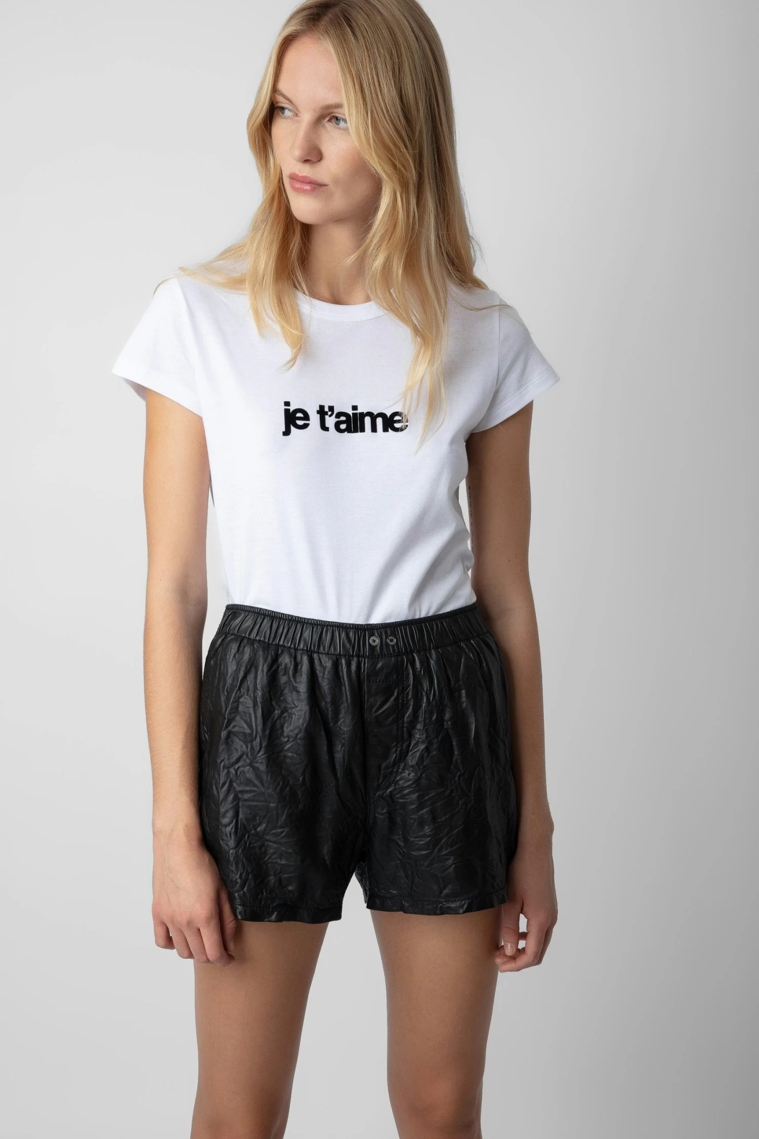 Zadig & Voltaire Woop Je T’aime T-shirt White 4 Zadig & Voltaire Woop Je T’aime T-shirt White - Image 2