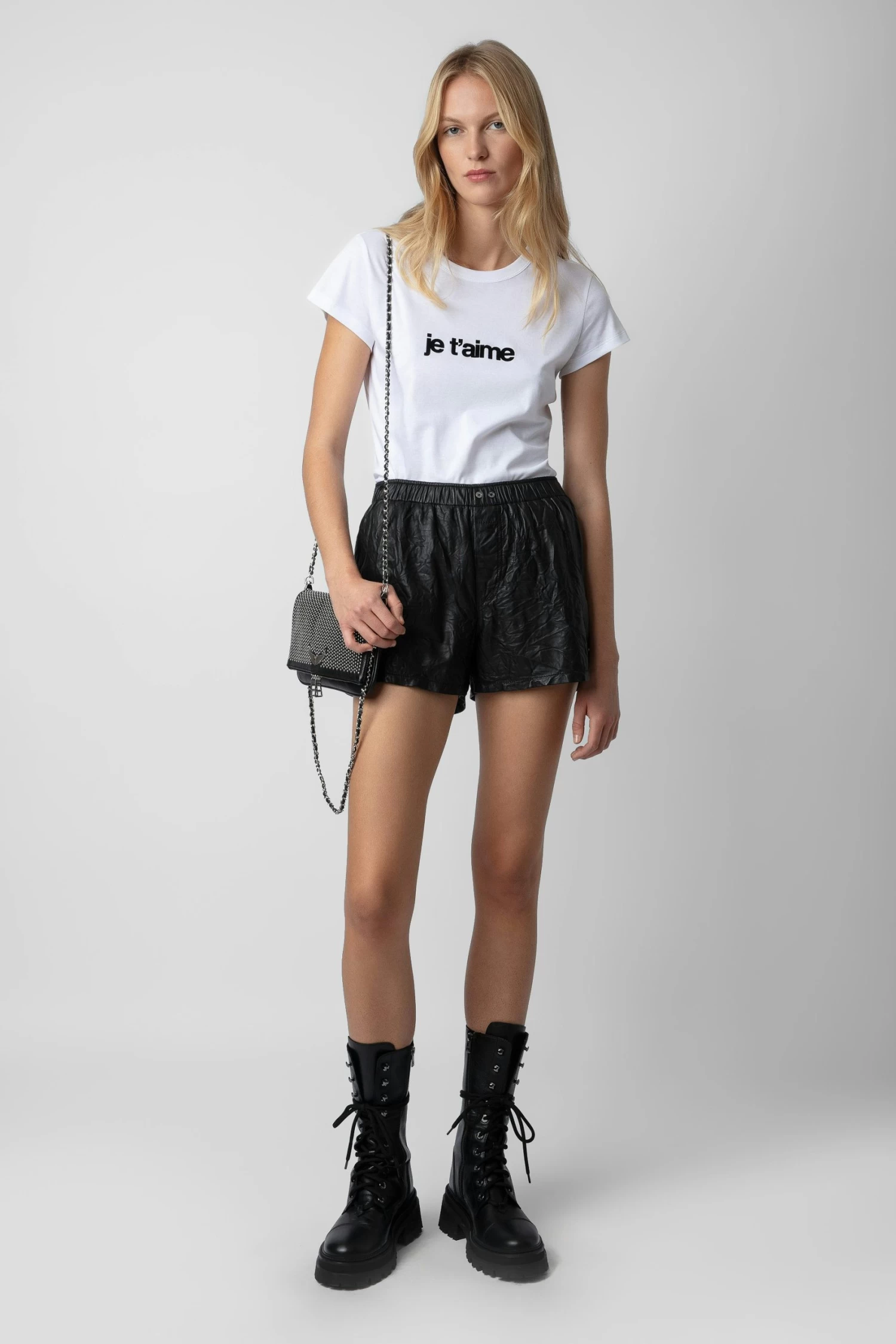 Zadig & Voltaire Woop Je T’aime T-shirt White 3 Zadig & Voltaire Woop Je T’aime T-shirt White