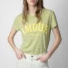 Zadig & Voltaire Walk Amour T-shirt Cedra -Trendy Threads Deals JWTS01631 CEDRA 2