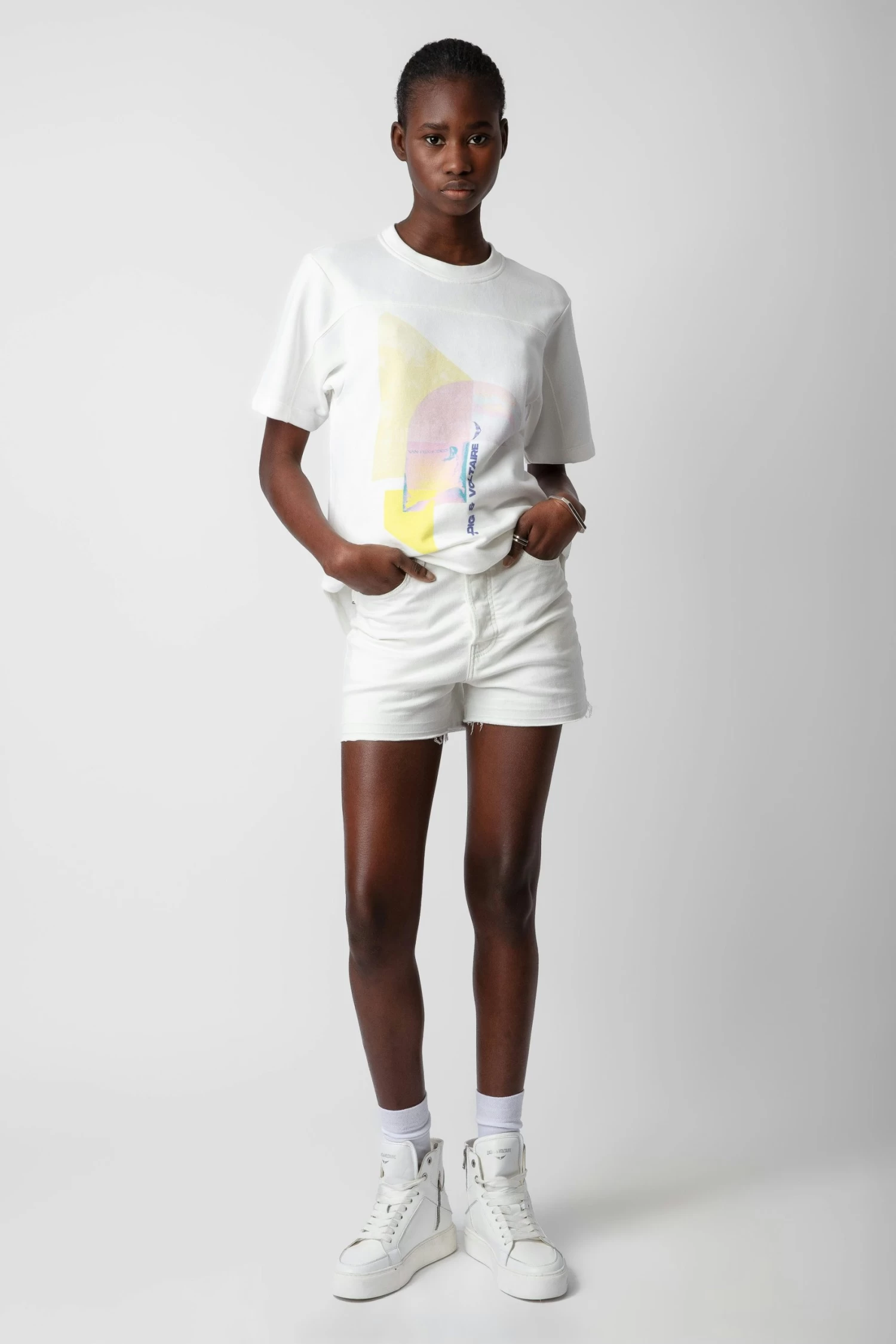 Zadig & Voltaire Bow T-shirt Judo 3 Zadig & Voltaire Bow T-shirt Judo