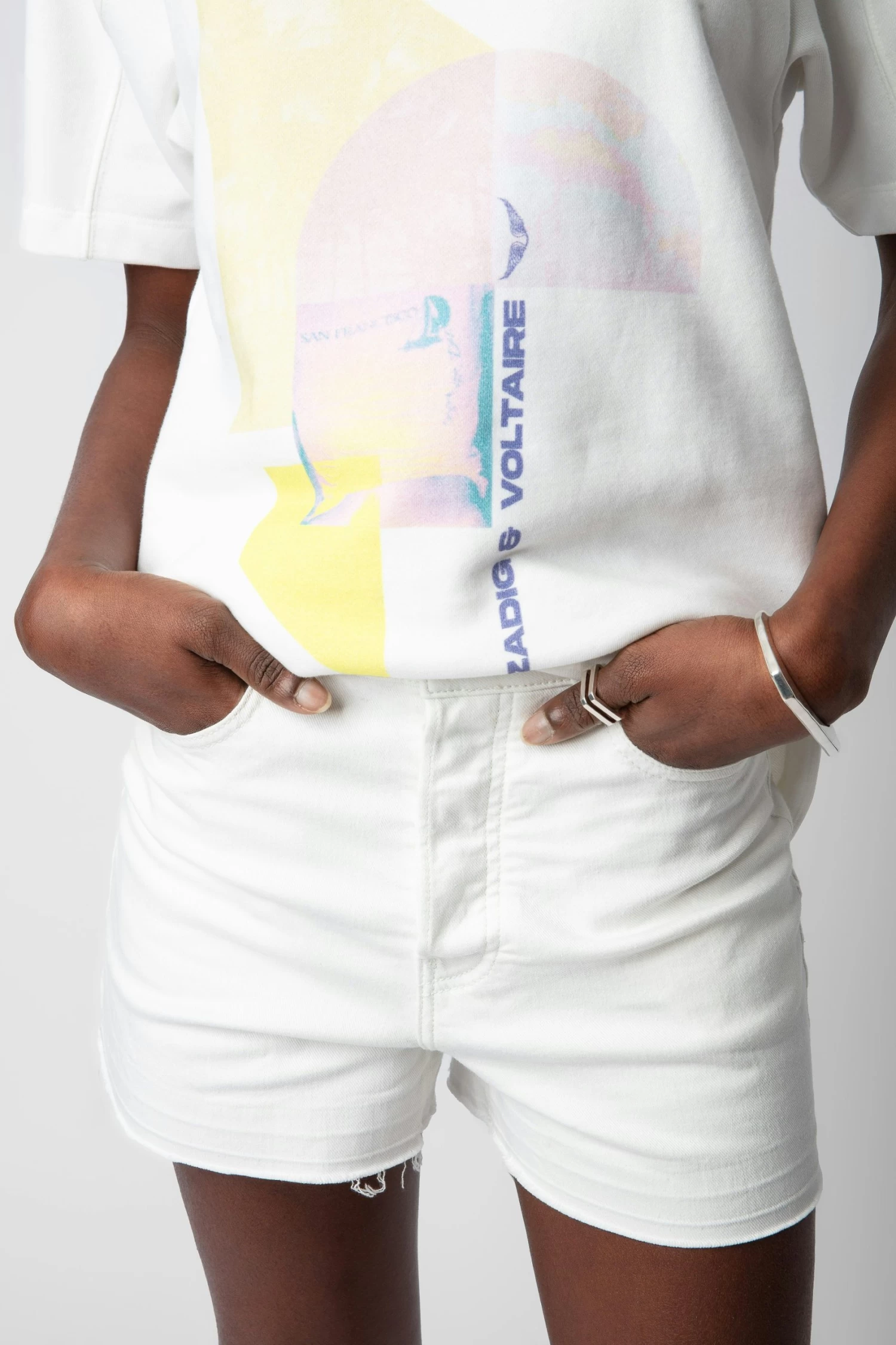 Zadig & Voltaire Bow T-shirt Judo 5 Zadig & Voltaire Bow T-shirt Judo - Image 3