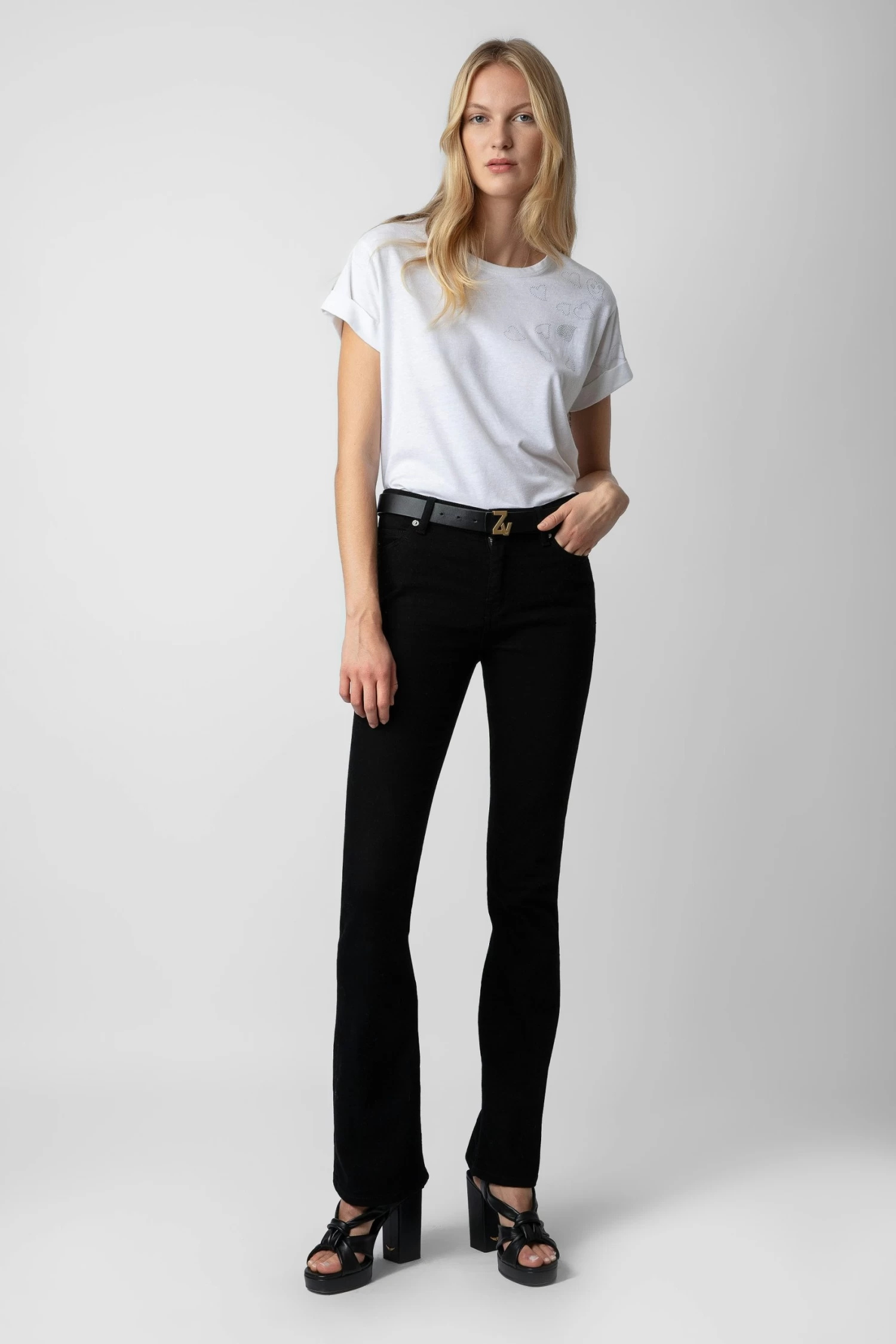 Zadig & Voltaire Anya T-shirt White 3 Zadig & Voltaire Anya T-shirt White