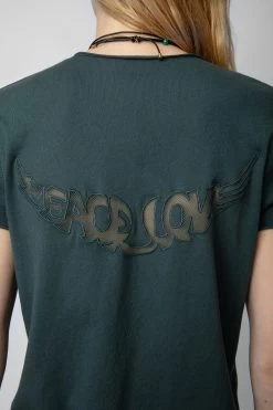 Zadig & Voltaire Story Fishnet T-shirt Nori 10 Zadig & Voltaire Story Fishnet T-shirt Nori -Trendy Threads Deals JWTS01644 NORI 6