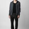 Zadig & Voltaire Oliver Cardigan Anthracite -Trendy Threads Deals KMCA00221 ANTHRACITE 3