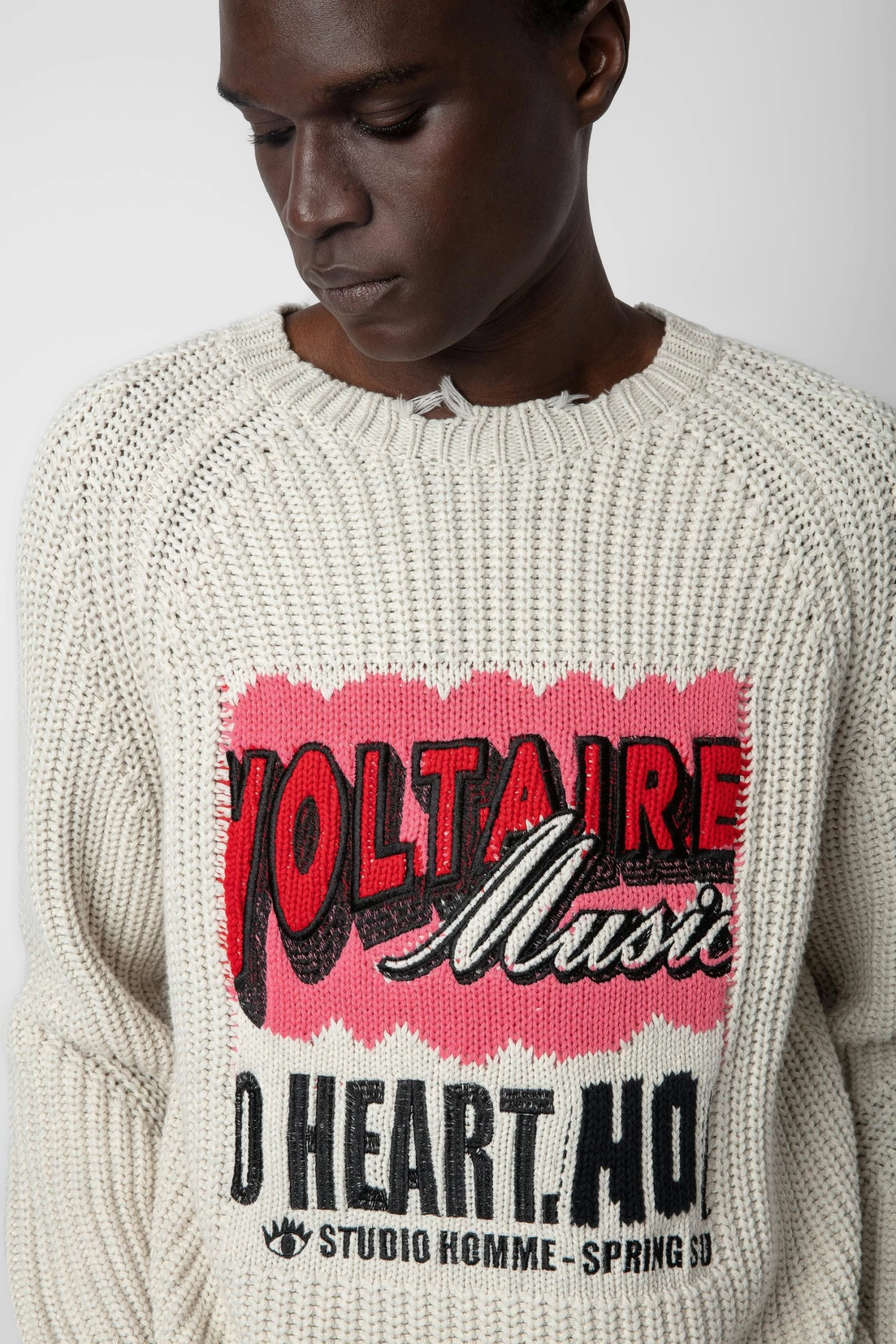 Zadig & Voltaire Tim Sweater Naturel 5 Zadig & Voltaire Tim Sweater Naturel - Image 3