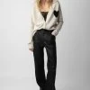 Zadig & Voltaire Mirka Cashmere Cardigan Judo -Trendy Threads Deals KWCA00567 JUDO 3