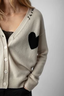 Zadig & Voltaire Mirka Cashmere Cardigan Judo -Trendy Threads Deals KWCA00567 JUDO 4