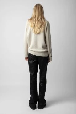 Zadig & Voltaire Mirka Cashmere Cardigan Judo -Trendy Threads Deals KWCA00567 JUDO 6