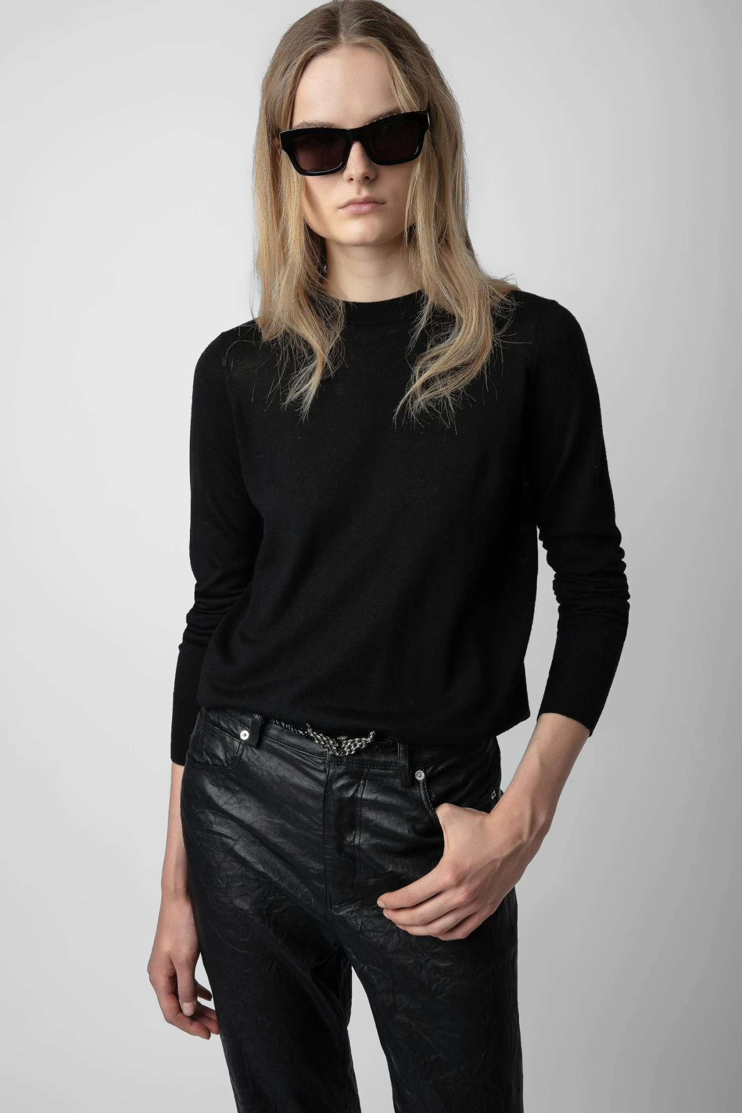 Zadig & Voltaire Emma Sweater Black 4 Zadig & Voltaire Emma Sweater Black - Image 2