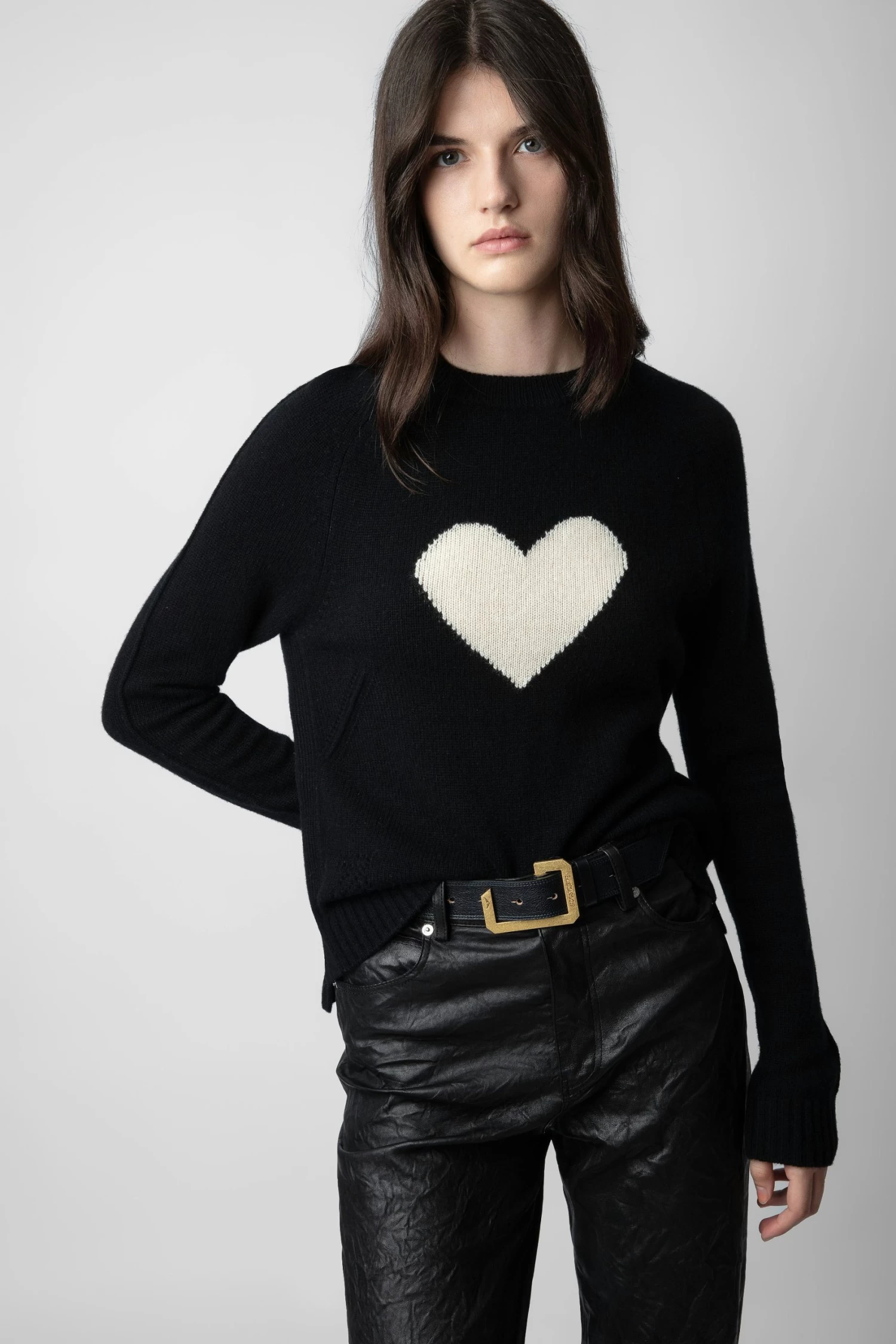 Zadig & Voltaire Lili Cashmere Sweater Black 4 Zadig & Voltaire Lili Cashmere Sweater Black - Image 2