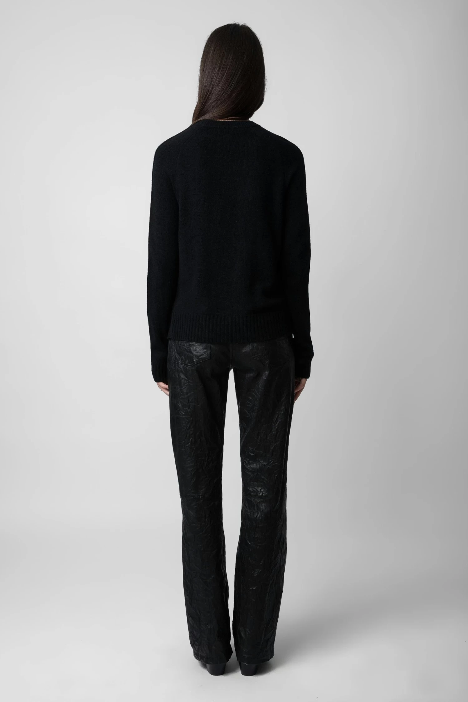 Zadig & Voltaire Lili Cashmere Sweater Black 6 Zadig & Voltaire Lili Cashmere Sweater Black - Image 4