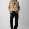 Zadig & Voltaire Alma Sweater Nut -Trendy Threads Deals KWSW01607 NUT 3