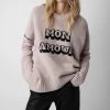 Zadig & Voltaire Malta Mon Amour Sweater Primrose 2 Zadig & Voltaire Malta Mon Amour Sweater Primrose -Trendy Threads Deals KWSW01609 PRIMEROSE 2 1