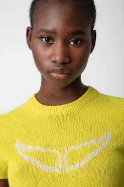 Zadig & Voltaire Sorly Wings Sweater Cedra -Trendy Threads Deals KWSW01615 CEDRA 4