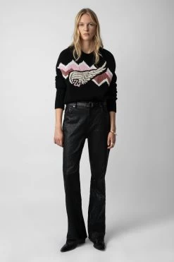 Zadig & Voltaire Bleez Sequin Sweater Black