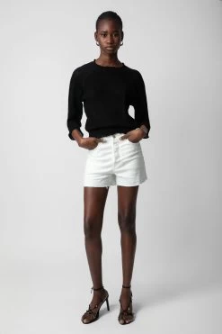 Zadig & Voltaire Moira Sweater Black -Trendy Threads Deals KWSW01636 NOIR 3