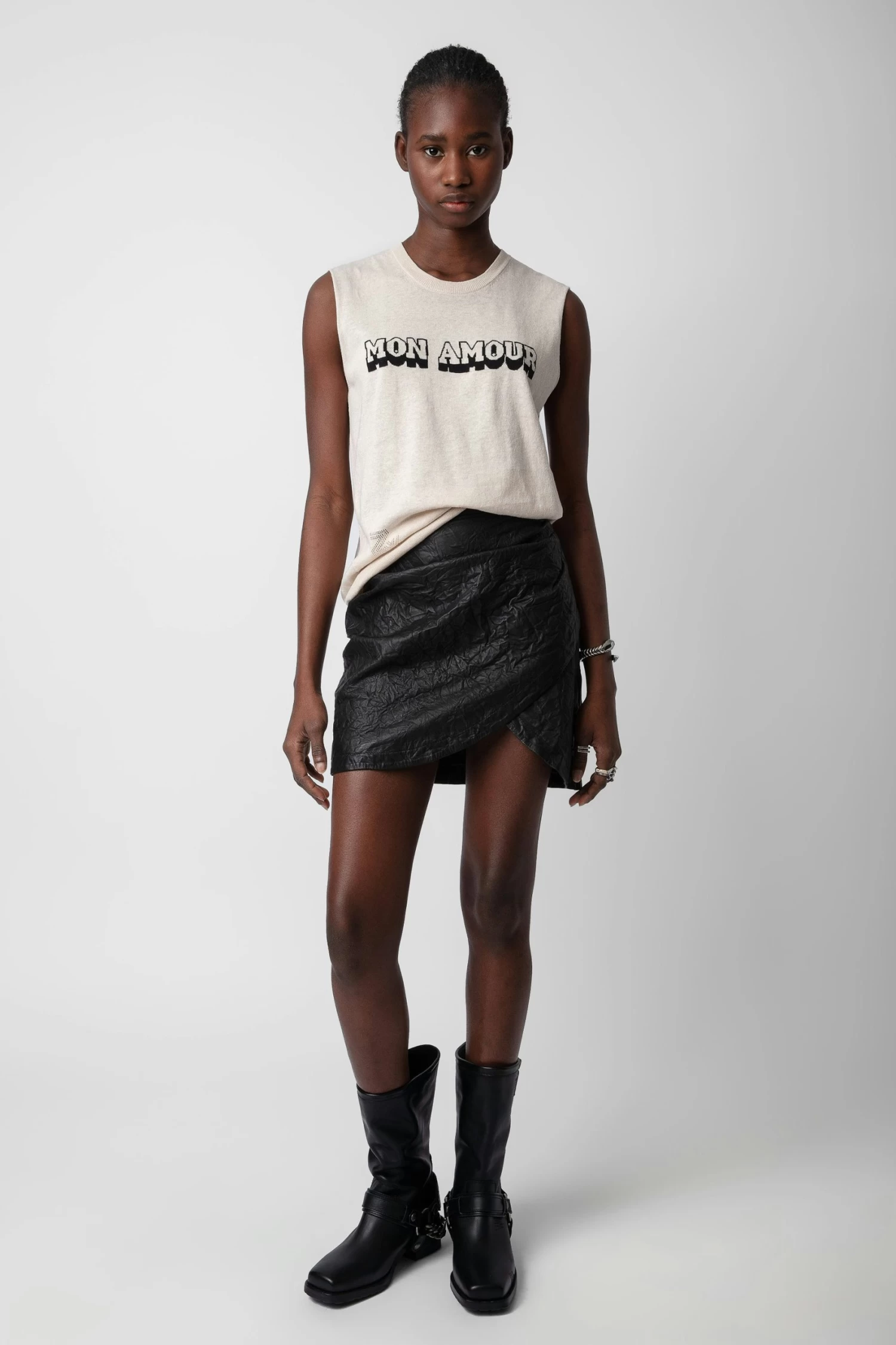 Zadig & Voltaire Nida Mon Amour Top Petale 3 Zadig & Voltaire Nida Mon Amour Top Petale