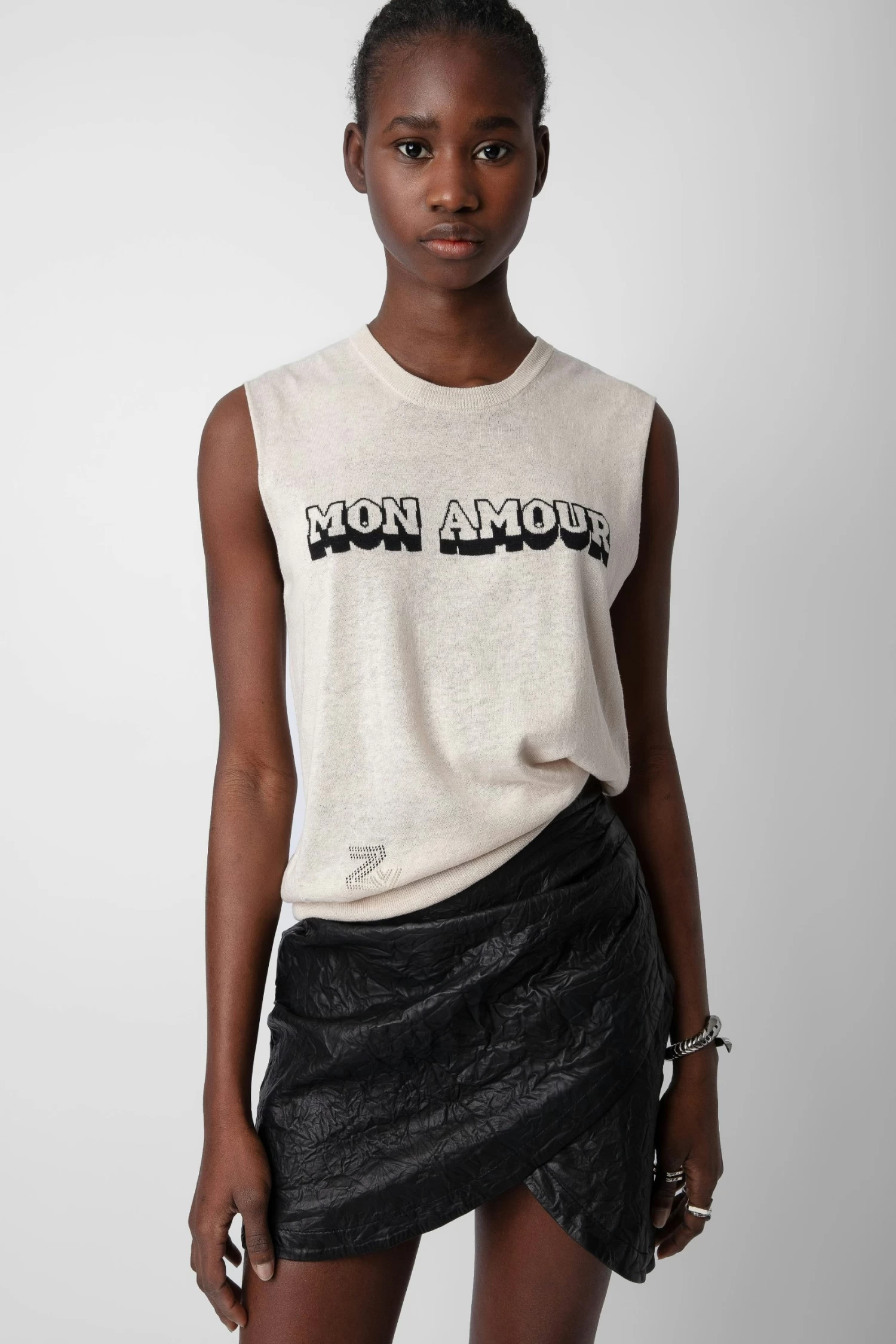 Zadig & Voltaire Nida Mon Amour Top Petale 5 Zadig & Voltaire Nida Mon Amour Top Petale - Image 3