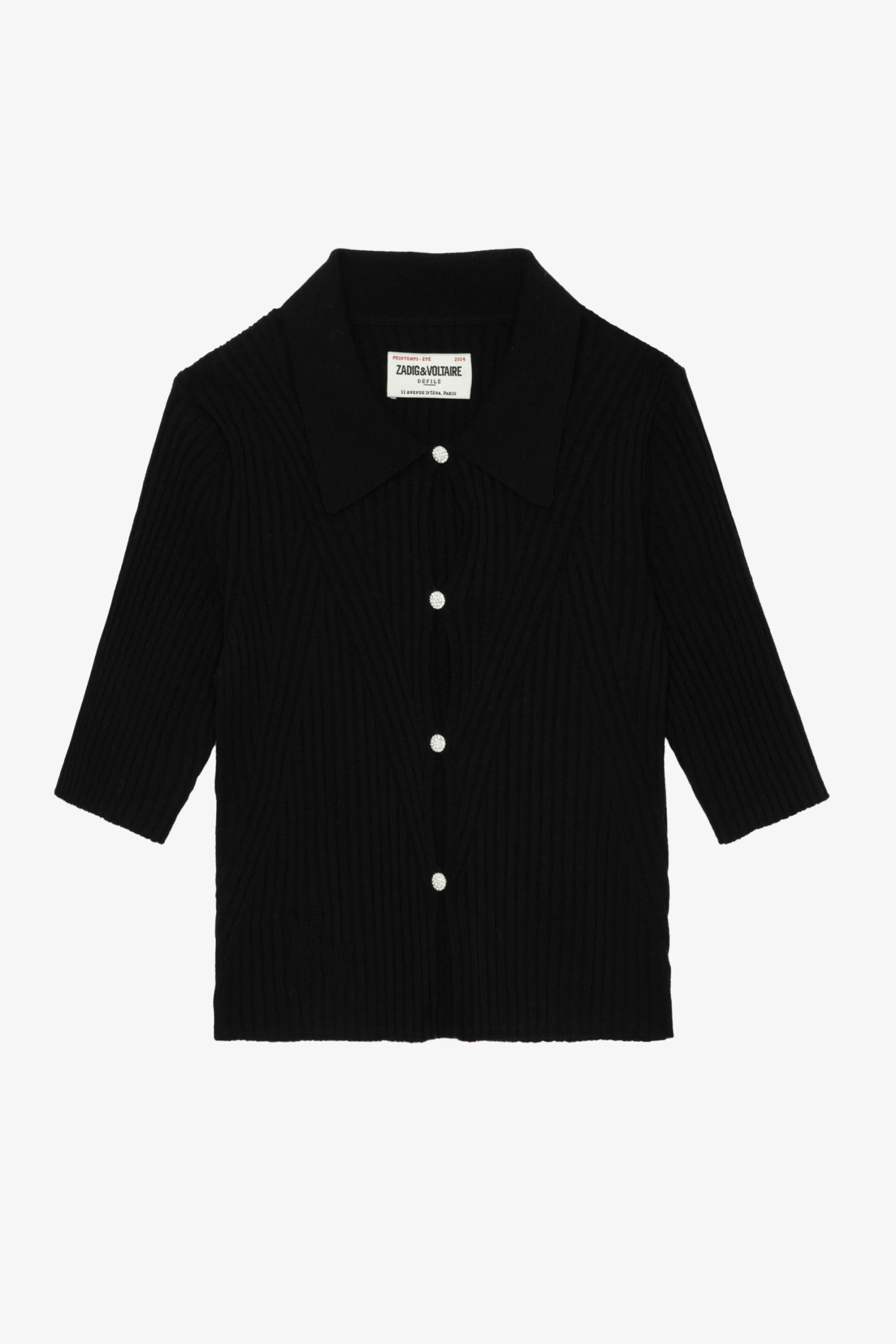 Zadig & Voltaire Lyam Top Black 8 Zadig & Voltaire Lyam Top Black - Image 6