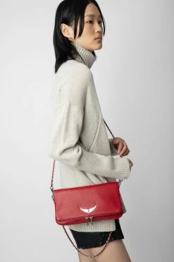 Zadig & Voltaire Rock Clutch Power 13 Zadig & Voltaire Rock Clutch Power -Trendy Threads Deals LWBA00001 POWER 9