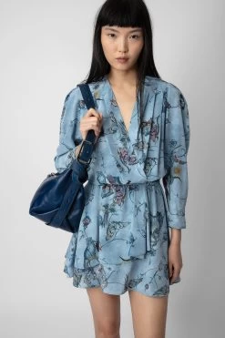 Zadig & Voltaire Le Cecilia Bag Storm 16 Zadig & Voltaire Le Cecilia Bag Storm -Trendy Threads Deals LWBA00018 STORM 8