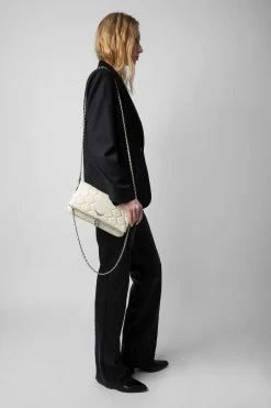 Zadig & Voltaire Rock Quilted Clutch Flash -Trendy Threads Deals LWBA00049 FLASH 8