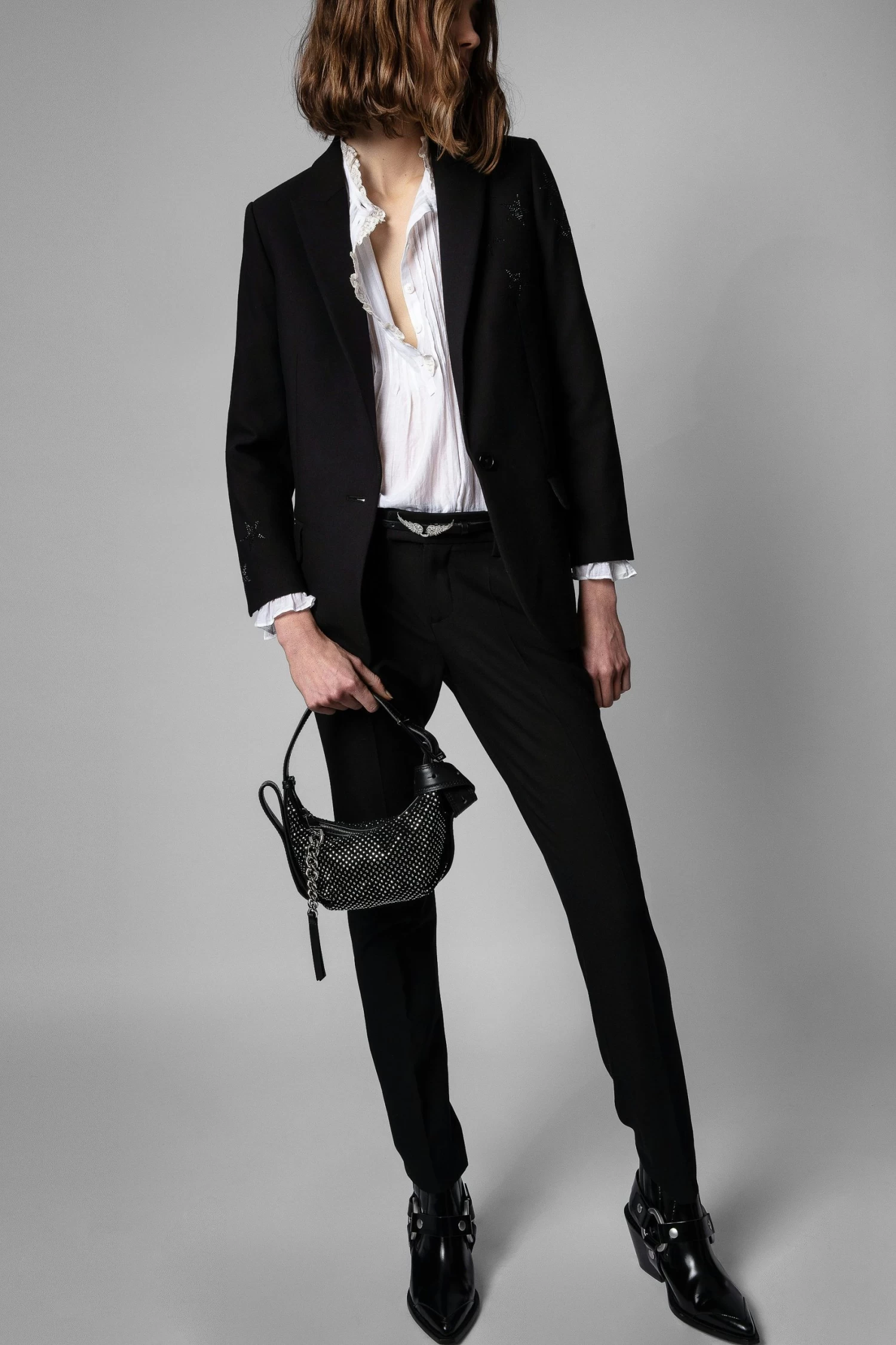 Zadig & Voltaire Le Cecilia XS Strass Bag Black 7 Zadig & Voltaire Le Cecilia XS Strass Bag Black - Image 5