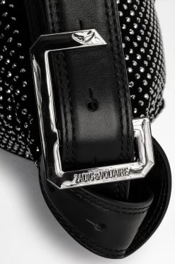 Zadig & Voltaire Le Cecilia XS Strass Bag Black 11 Zadig & Voltaire Le Cecilia XS Strass Bag Black -Trendy Threads Deals LWBA00147 NOIR 3