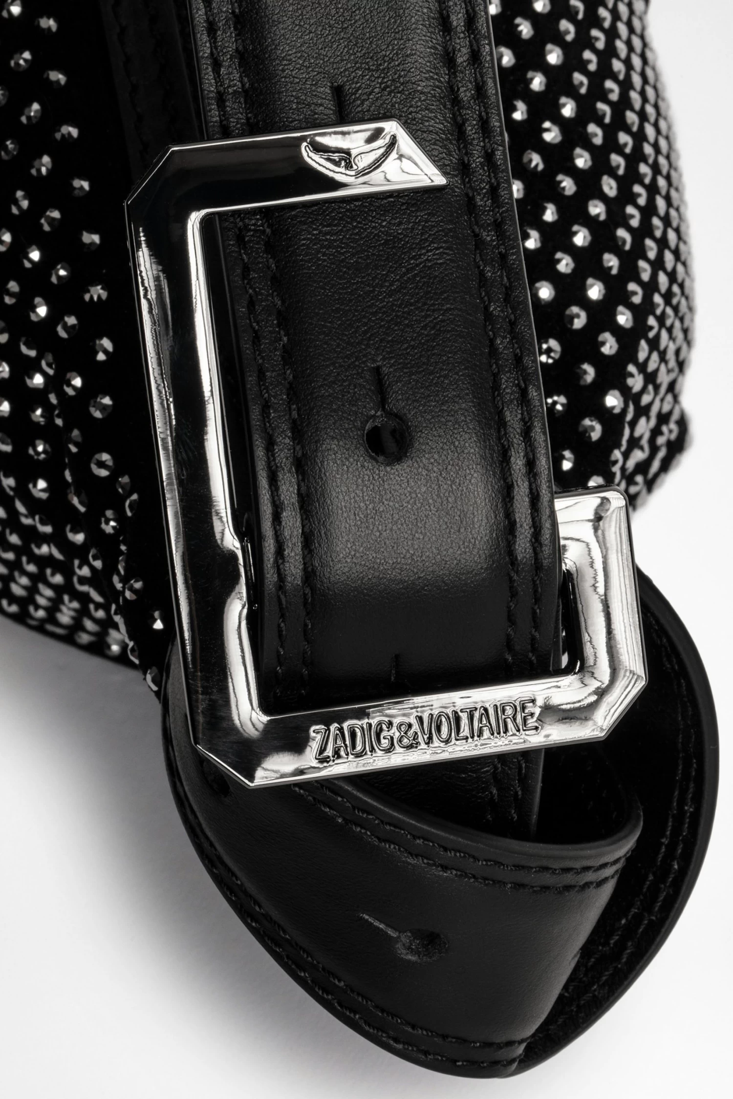 Zadig & Voltaire Le Cecilia XS Strass Bag Black 6 Zadig & Voltaire Le Cecilia XS Strass Bag Black - Image 4