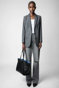 Zadig & Voltaire Le Borderline Bag Noir Melody -Trendy Threads Deals LWBA02264 NOIR MELODY 9