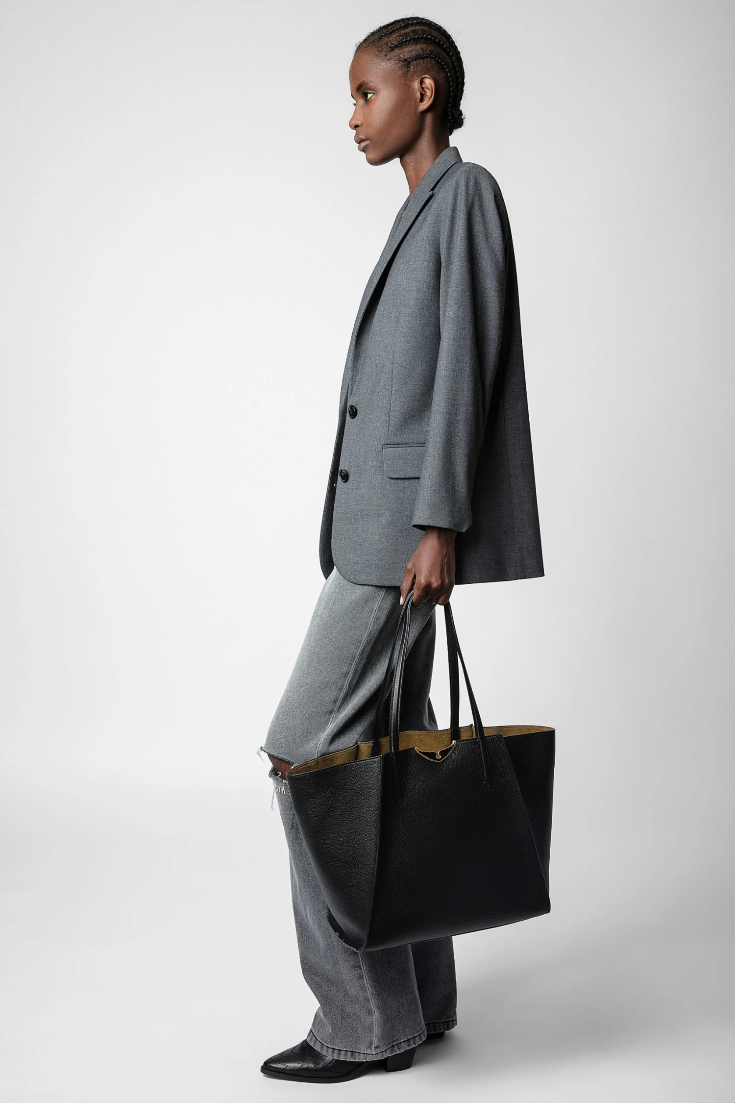 Zadig & Voltaire Le Borderline Bag Noir Record 6 Zadig & Voltaire Le Borderline Bag Noir Record - Image 4