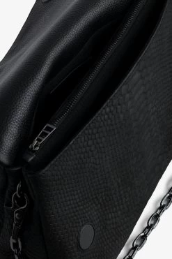 Zadig & Voltaire Rocky Soft Savage Bag Black -Trendy Threads Deals LWBA02269 NOIR 5