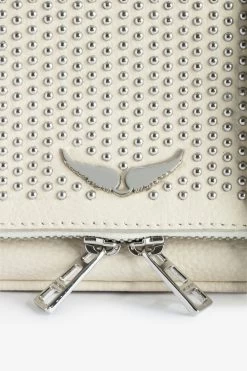 Zadig & Voltaire Rock Nano Dotted Swiss Clutch Flash -Trendy Threads Deals LWBA02381 FLASH 2