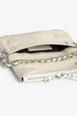 Zadig & Voltaire Rock Nano Dotted Swiss Clutch Flash -Trendy Threads Deals LWBA02381 FLASH 5