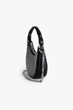 Zadig & Voltaire Moonrock Dotted Swiss Bag Black -Trendy Threads Deals LWBA02402 NOIR 4